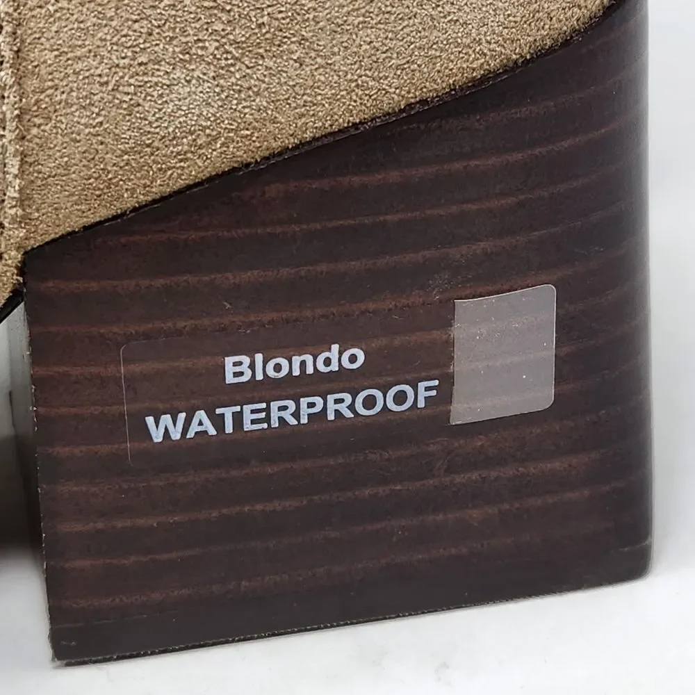 Blondo squared off